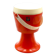 Tabouret de rangement orange Flair Pays-Bas années 70