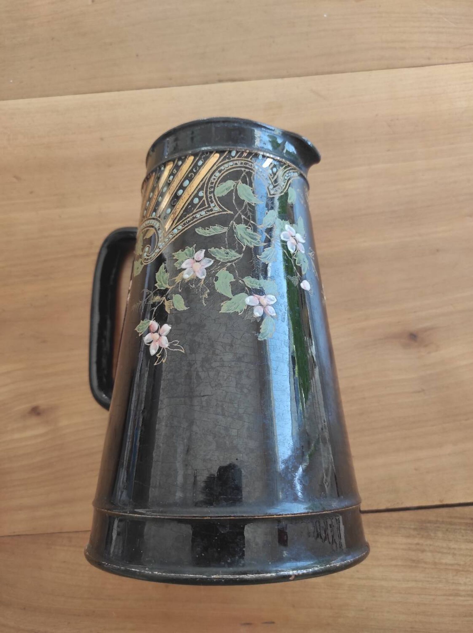 Antique English ceramic pitcher