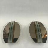 Pair of wall lamps 70s