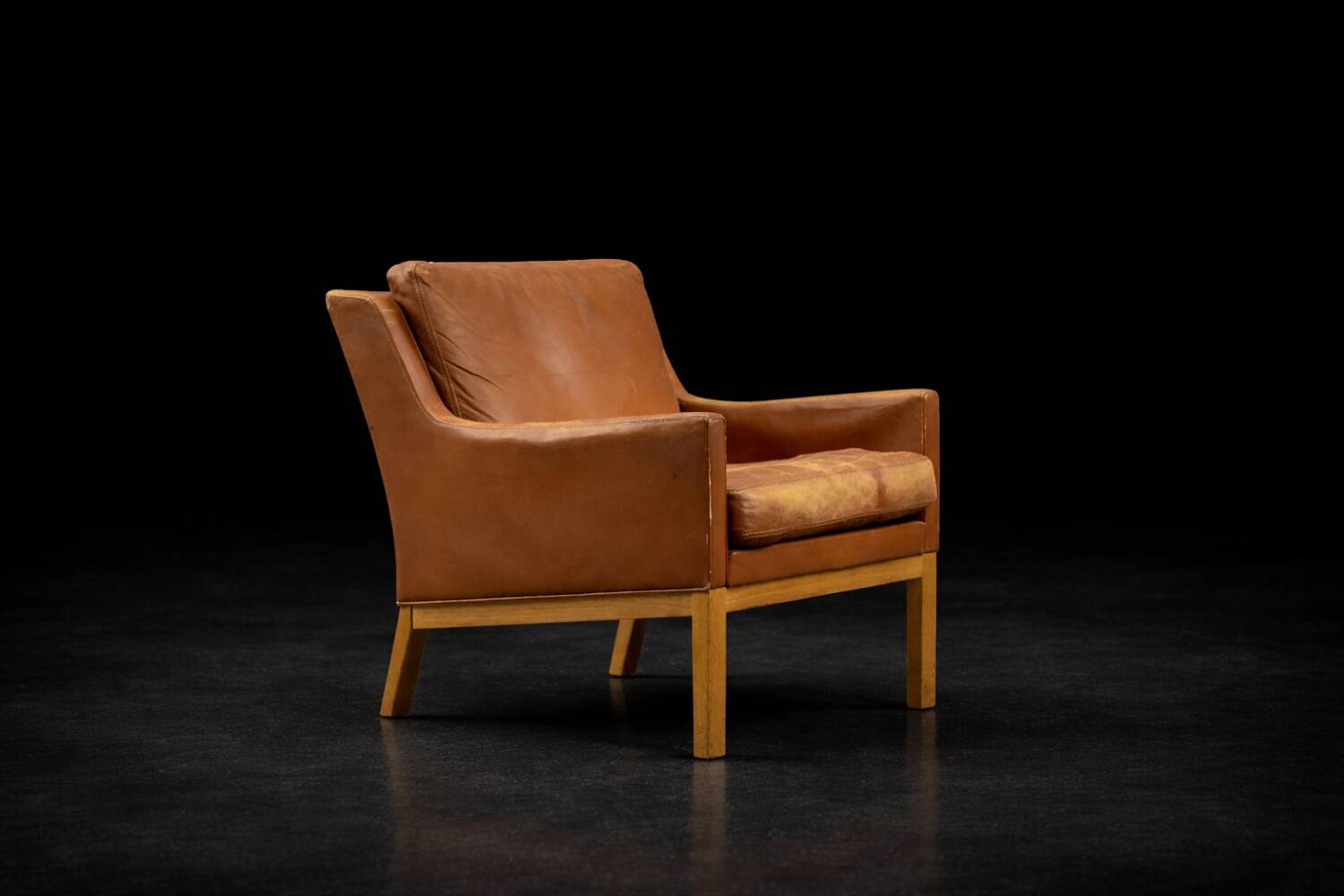 Vintage Mid-Century Danish Modern Easy Chair Model 39 by Søren Willadsen
