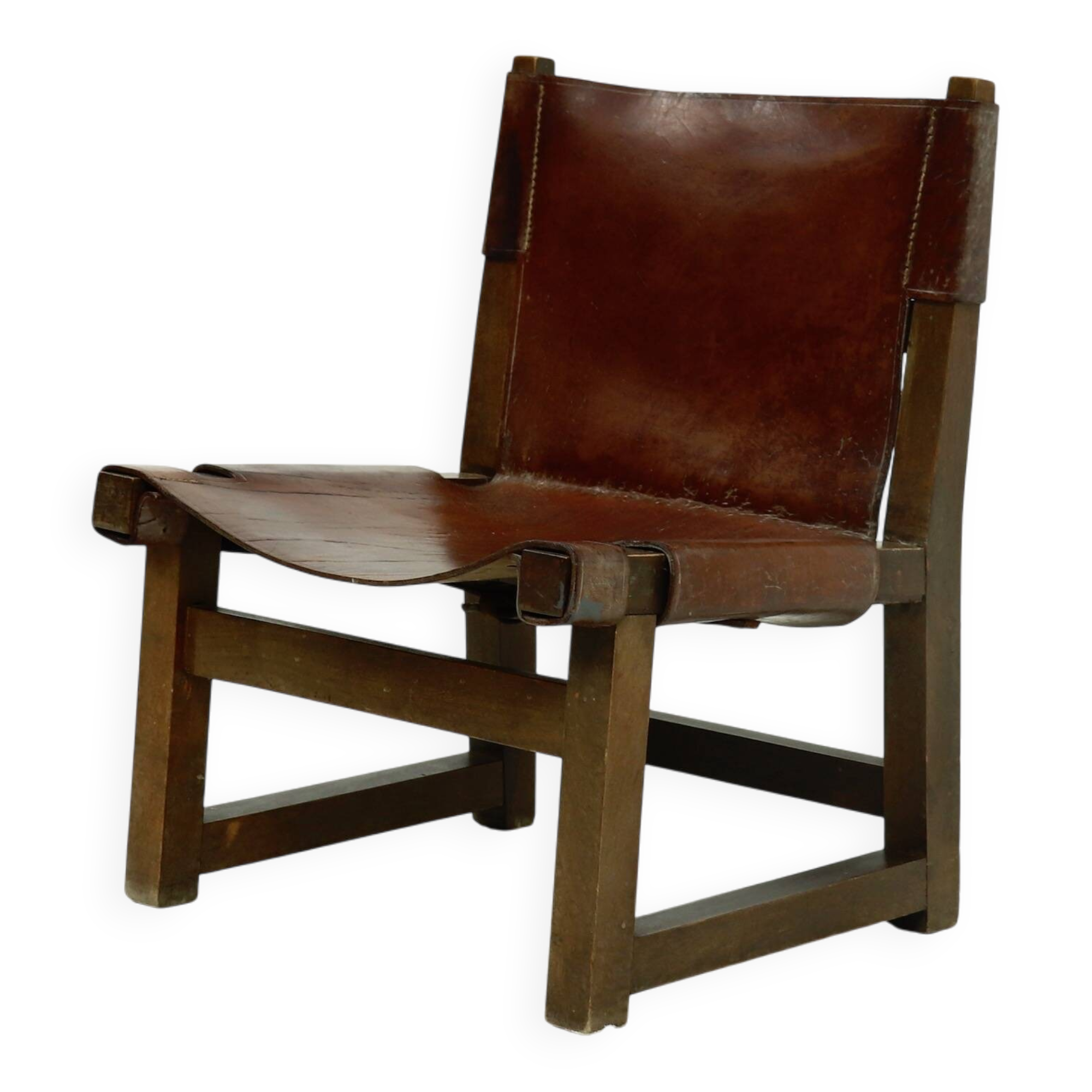 Chaise d'appoint Riazza par Paco Muñoz pour Darro Espagne 1960