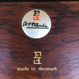 Diplomat office chair by Finn Juhl in rosewood and vintage leather 1970s