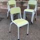 Chaise école enfant vintage Mullca