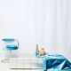 Aluminium and mirror coffee table, Roche Bobois, 1970-1980