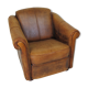 Fauteuil en cuir