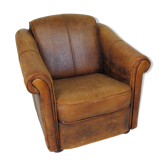 Fauteuil en cuir