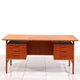 Teak writing desk „No. 75“ by Gunni Omann for Omann Jun Møbelfabrik