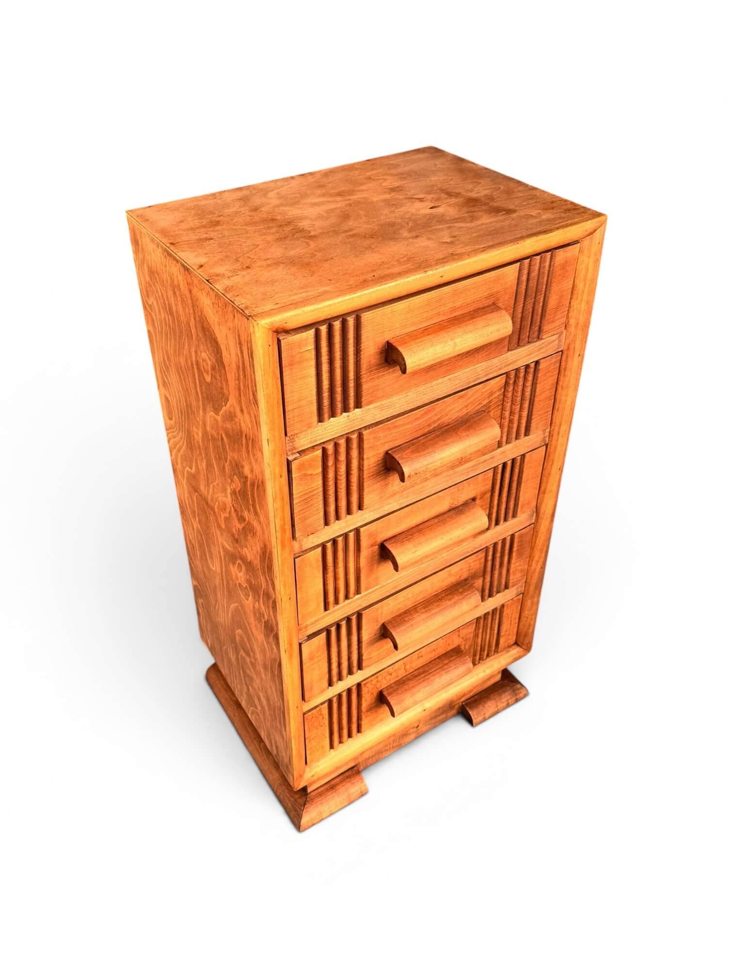 Renovated antique chest of drawers