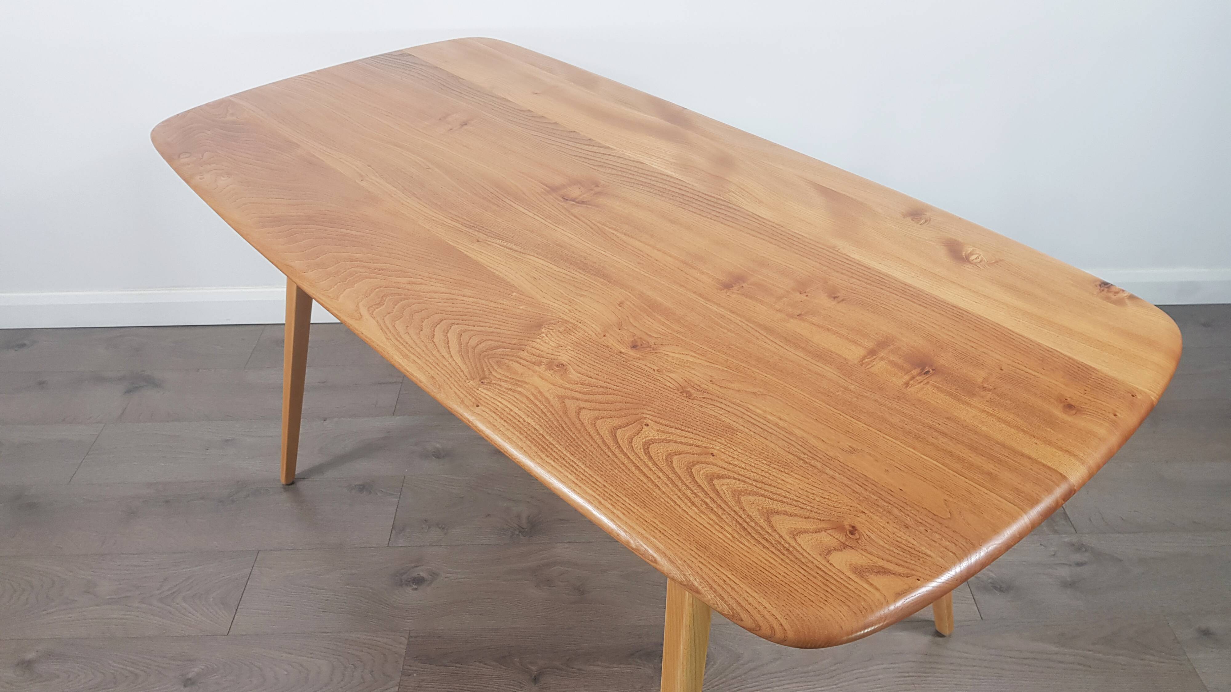 Mid Century Plank Dining Table by Lucian Ercolani for Ercol, 1960s