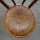 2 chaises Bistrot vers 1910 assise bois thermoformées