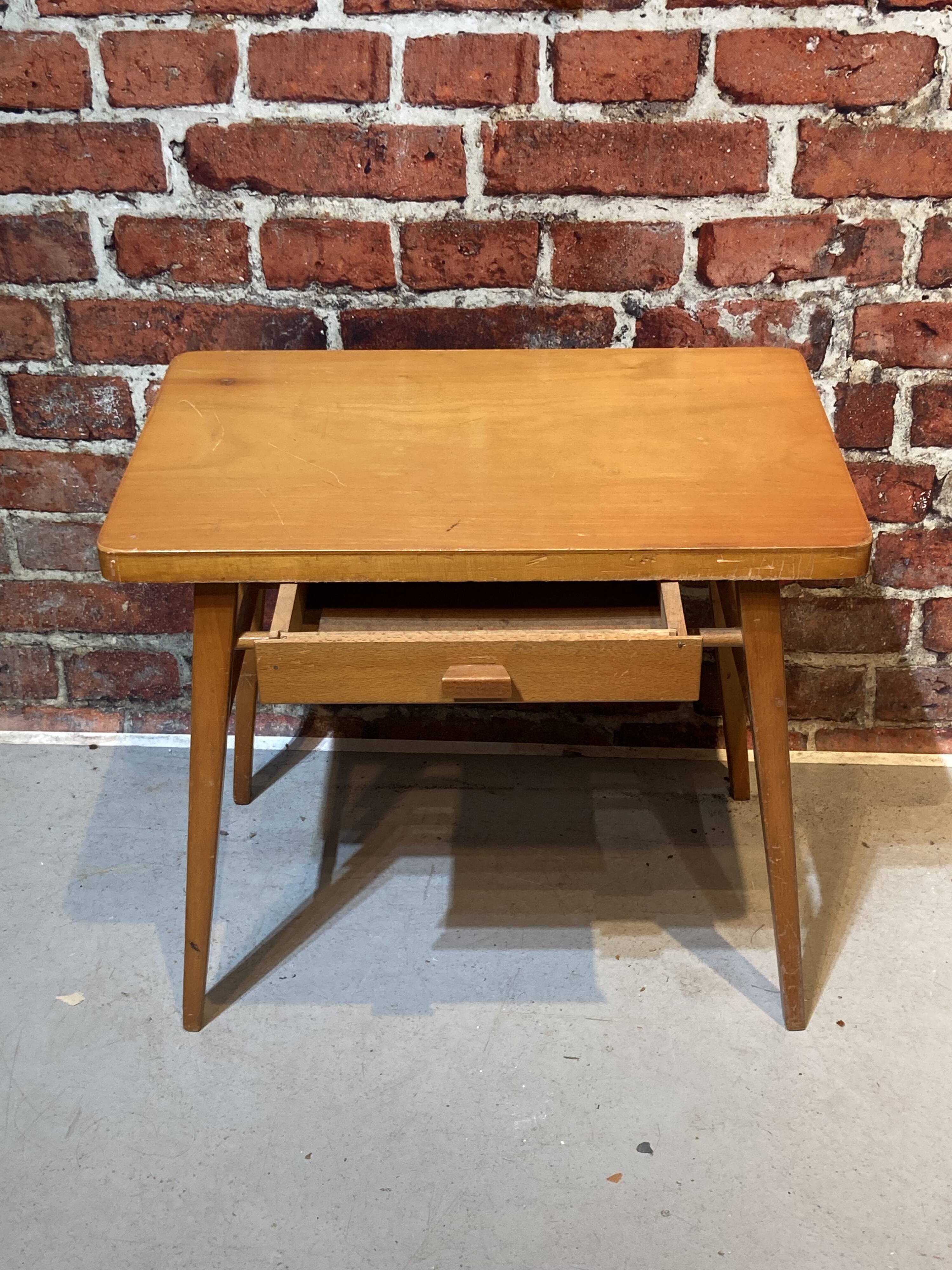 Children's wooden desk and chair set