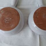 PAIR OF CERAMIC PANS FROM VALLAURIS SIGNED ANTOINE FAZIO