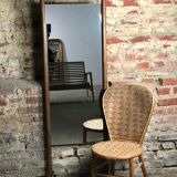 Scandinavian mirror has to back or hang 90'S 54x170cm