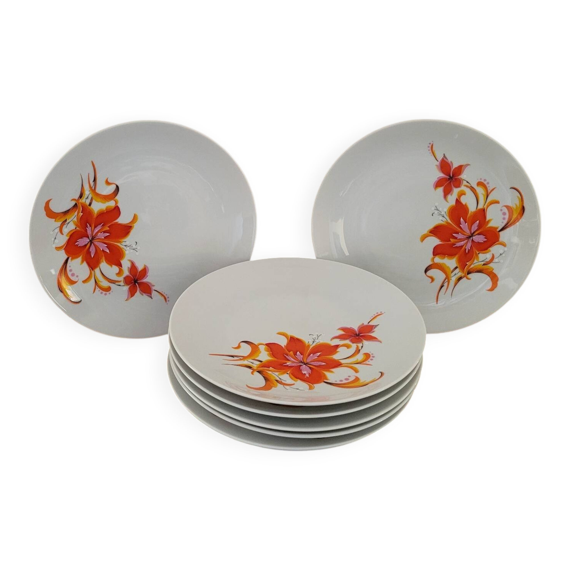 70s dinner plates