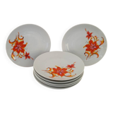 70s dinner plates