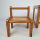 Bureau en pin enfant et sa chaise