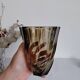 Vase vintage Luminarc Lever verre fumé - 70s