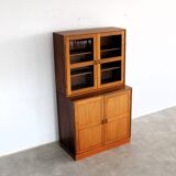 vintage wall cabinet | display cabinet | C. Hvidt