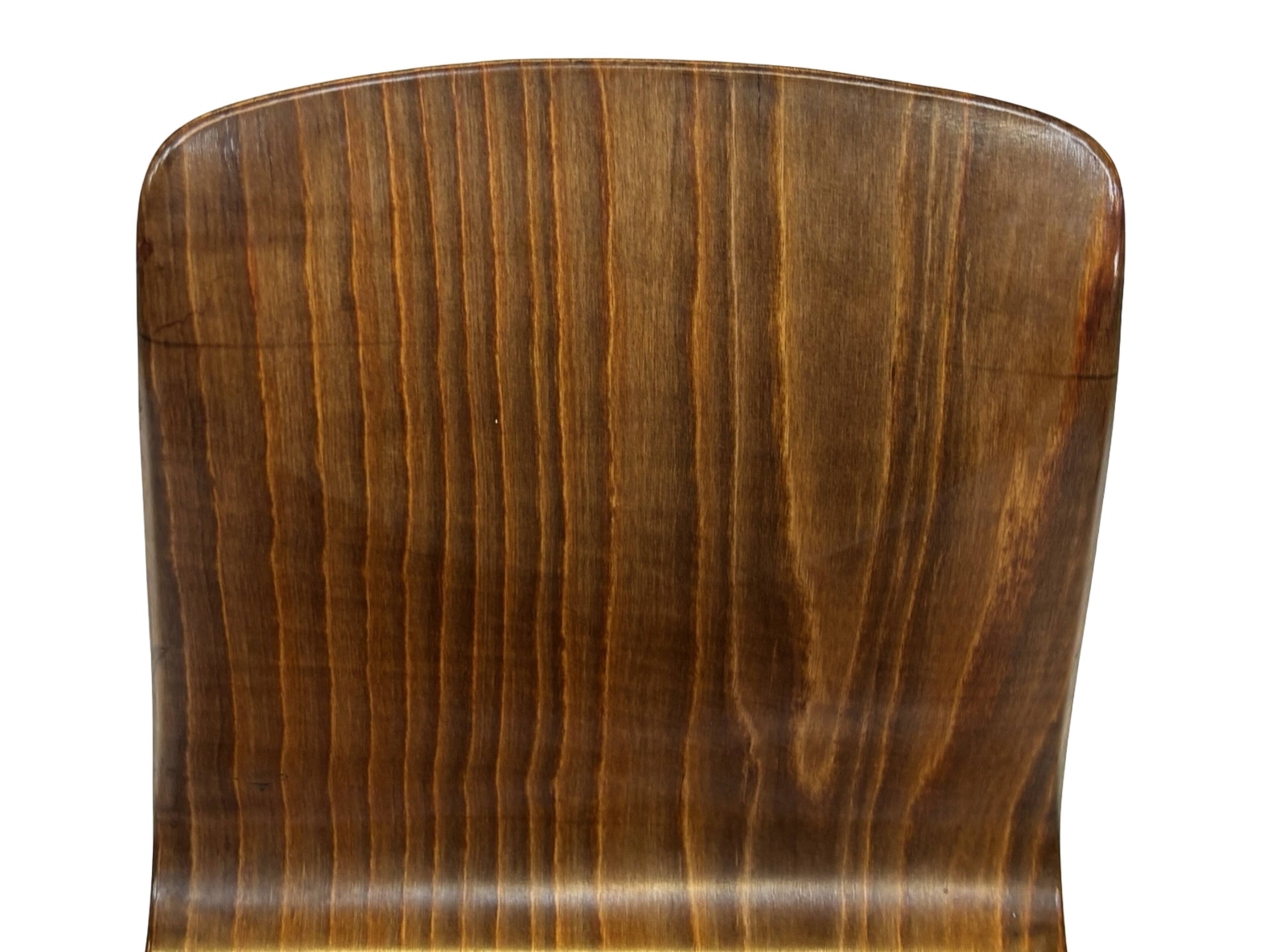 Vintage Galvanitas Pagholz school chair work chair dutch design