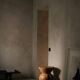 SIENNA stool in hand-carved solid recycled teak
