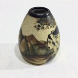 Ciboure Small Ovoid ceramic vase