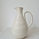 Stoneware Carafe/Vase '1970s "Grespots" - Digoin France Vintage