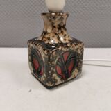 Small delicious ceramic table lamp, Danish and estimated from the 1970s.