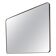 Miroir rectangulaire artisanal en fer noir