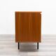 1960s walnut two-door cabinet.