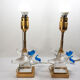 Lalique Crystal Pimlico Birds Table Lalique crystal pimlico birds table lamps Mid-Century