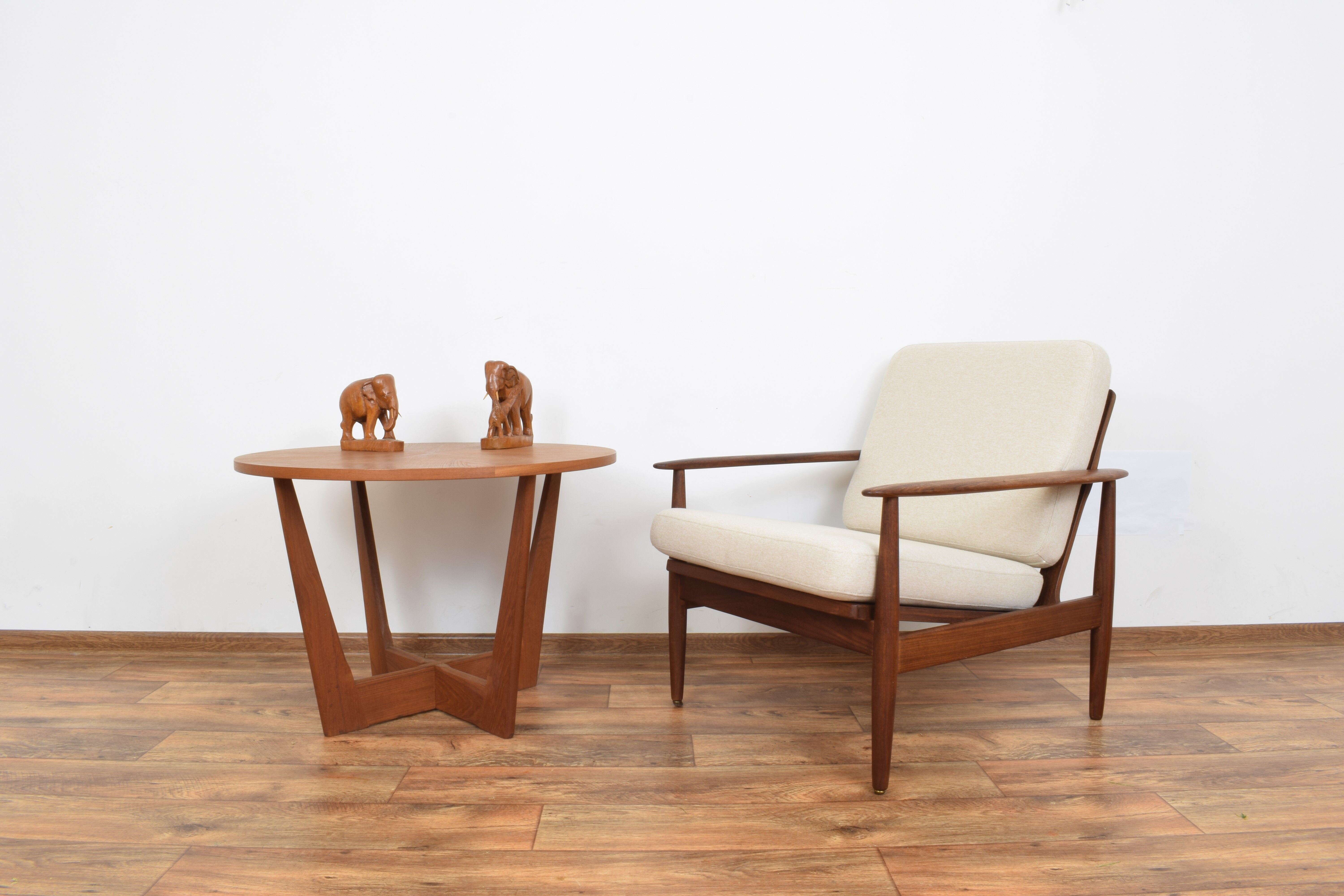 Mid-century Danish teak armchair, 1960s