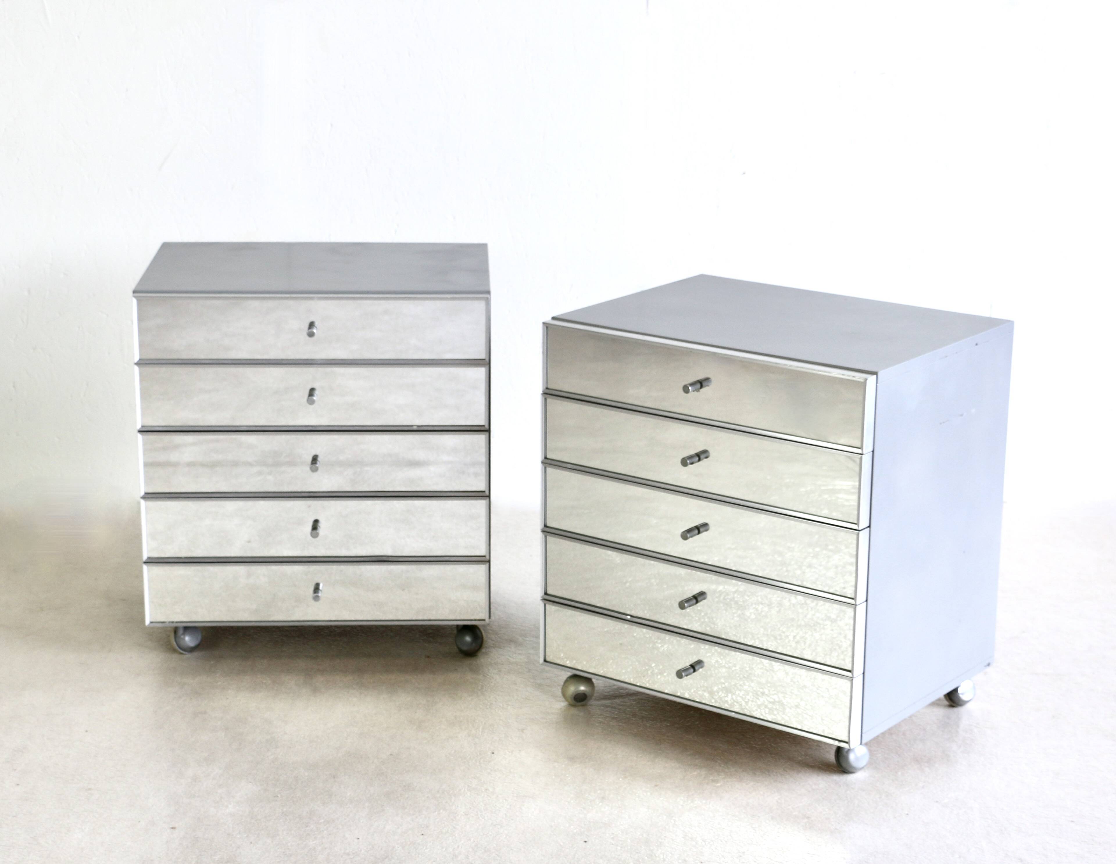 Pair of chests of drawers, Germany 1980s