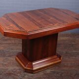 Table basse Art déco française en bois de rose c 1920