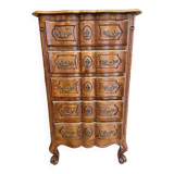 Louis XV style solid oak chiffonier
