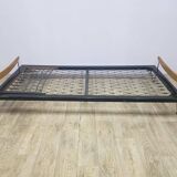 Bed, designed by Fred Ruf for Wohnbedarf, Switzerland, 1950s.No.2