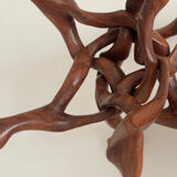 Modernist wooden sculpture