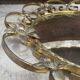 Vintage witch's eye mirror 43 cm, 1960s
