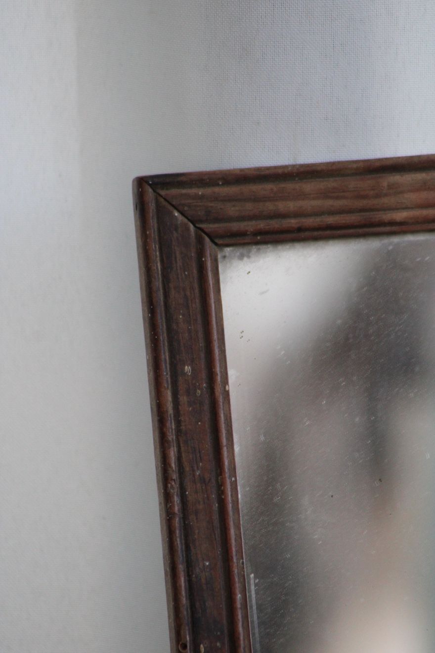 Wooden mirror