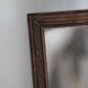 Wooden mirror