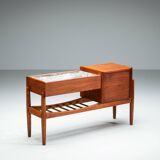 No. 36 teak planter by Arne Wahl Iversen for Vinde Møbelfabrik