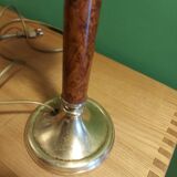 Tortoiseshell style lamp