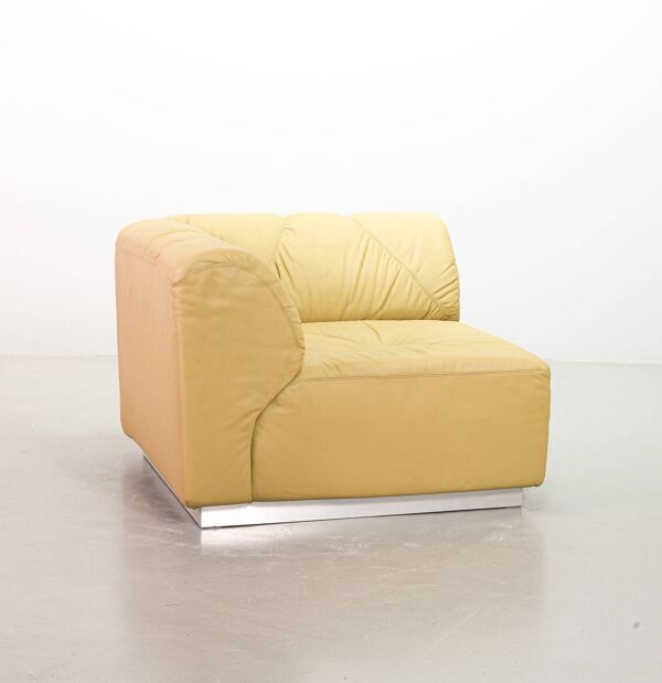 Canapé modulaire original Walter Knoll « Domaine » par Bernd Münzebrock, années 1970