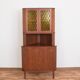 Danish teak corner cabinet