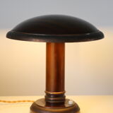 Copper mushroom lamp circa 1940