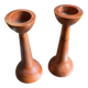 Scandinavian candle holder set