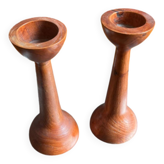 Scandinavian candle holder set