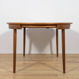 Mid-Century Teak Dining Table and Chairs Set by Hans Olsen for Frem Røjle, Denmark, 1950s, Set of 5