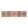 1970s Vintage Turkish Oushak Handmade Wool Cotton Orange Runner Rug 80X332