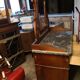 Coiffeuse Louis Philippe dessus marbre