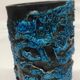 Vallauris seafoam cuff vase